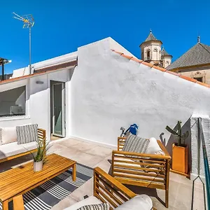 Holiday home Urban Rose , Superb Private House In Historical Center, With Sunny Rooftop, Malaga